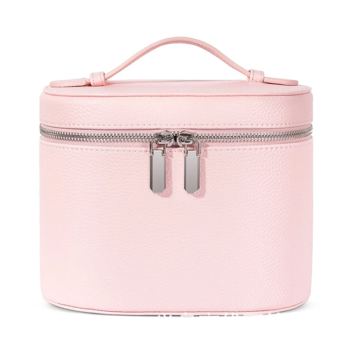 Structured PU Travel Cosmetic Organizer Bag in Pink / China Mainland – product image 10