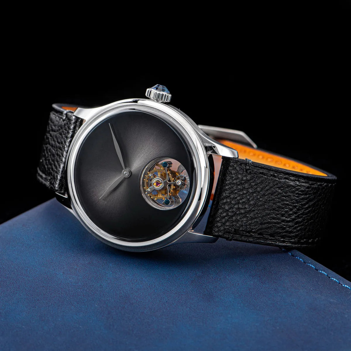 Sugess 411-2 Men’s Tourbillon Watch – S8000 Hand-Wind Sapphire Minimalist Smash Price Shop Men's Watch