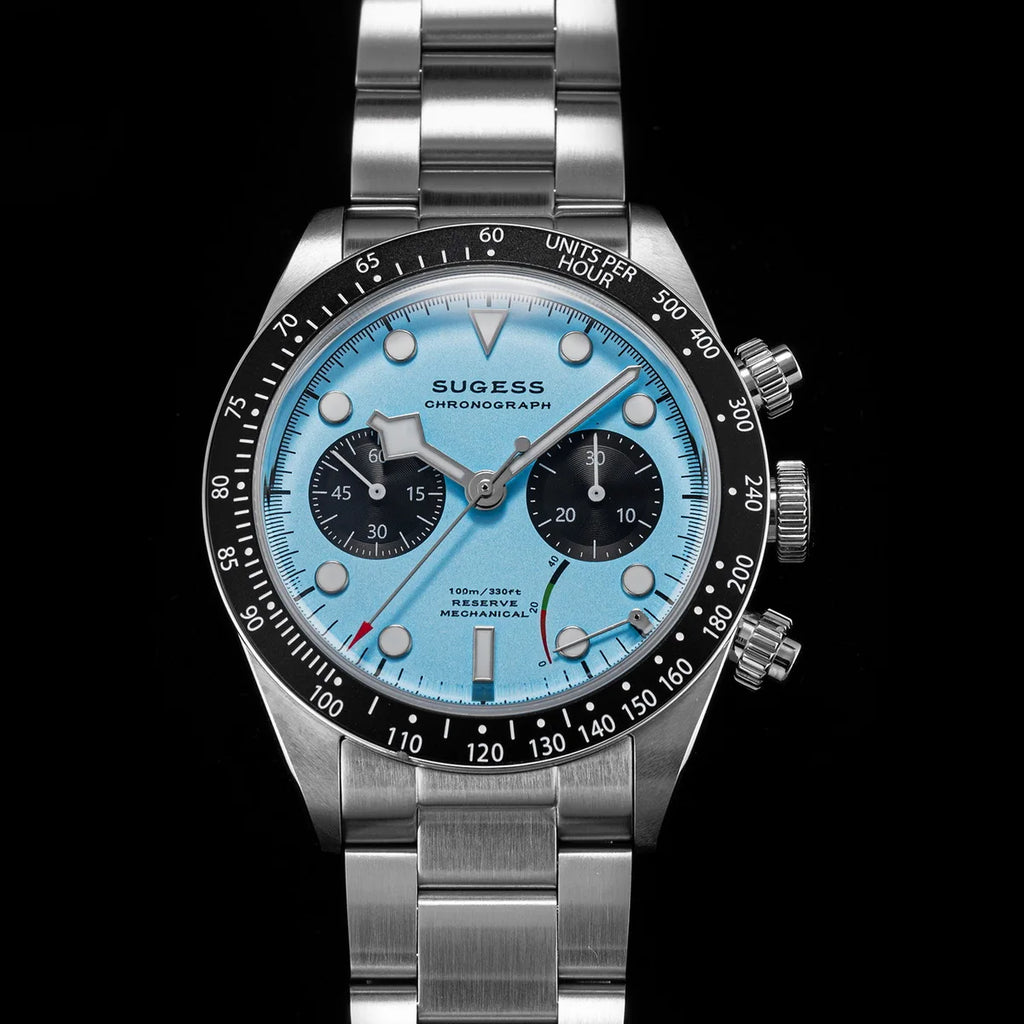 Sugess S457 Pilot Chronograph Men’s Watch – ST1907 Sapphire 10ATM