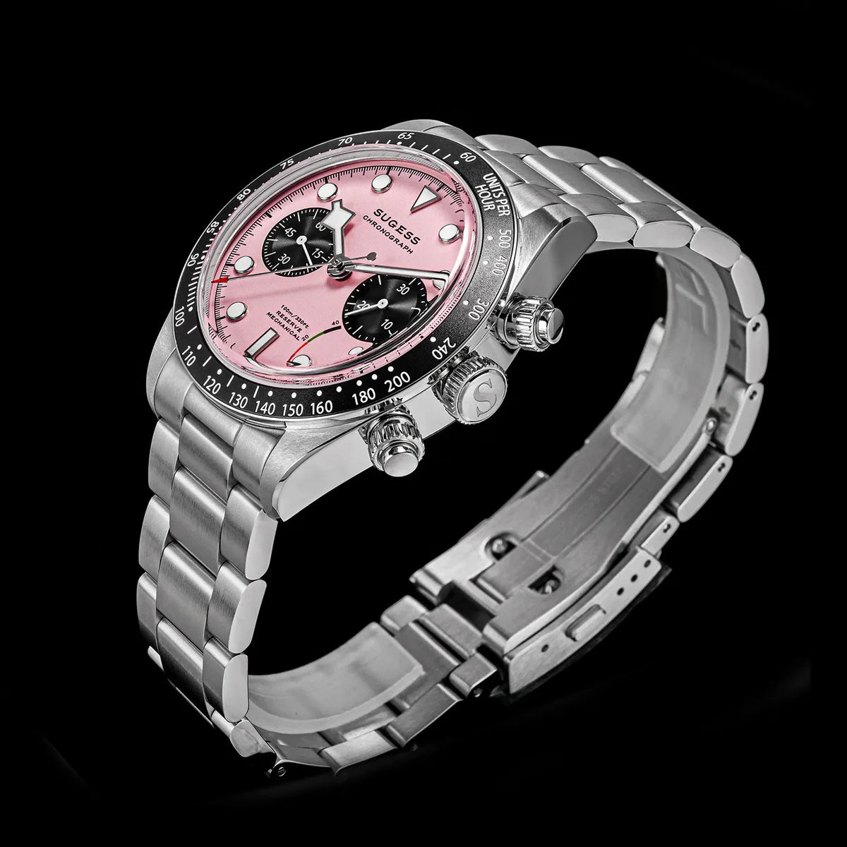 Sugess S457 Pilot Chronograph Men’s Watch – ST1907 Sapphire 10ATM Smash Price Shop Men's Watch