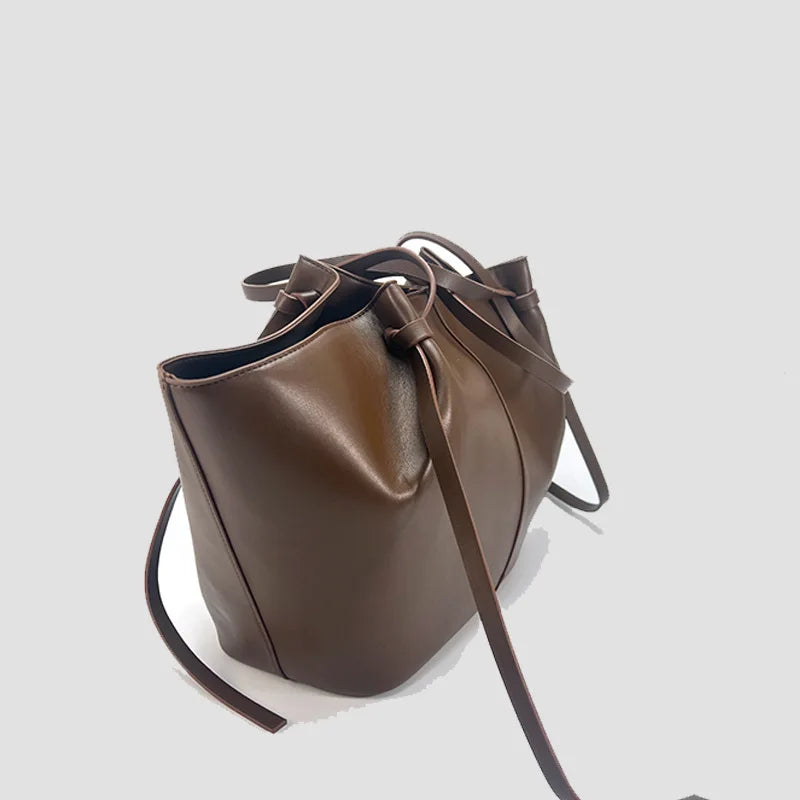 Trapeze Shoulder Tote with Metal Lock Smash Price Shop