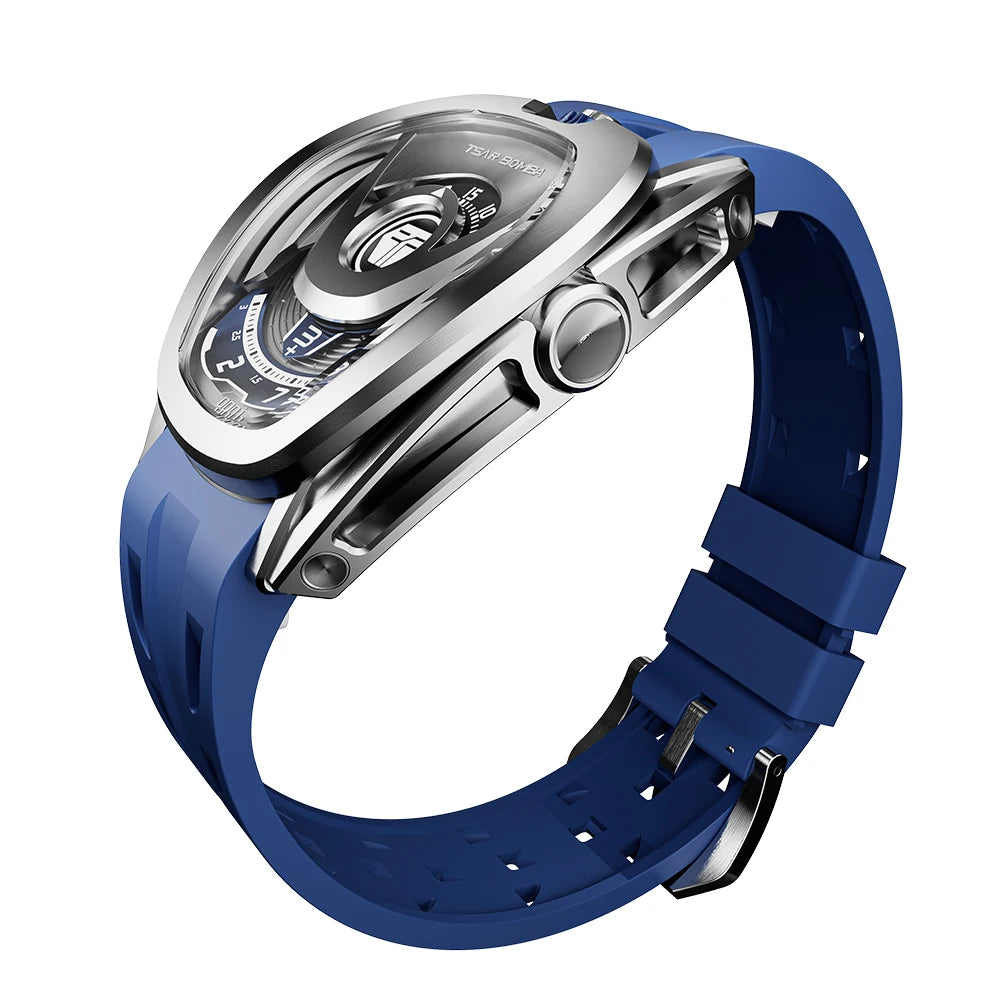 TSAR BOMBA TB8213 Automatic Sport Watch – Sapphire 100M Smash Price Shop Men's Watch