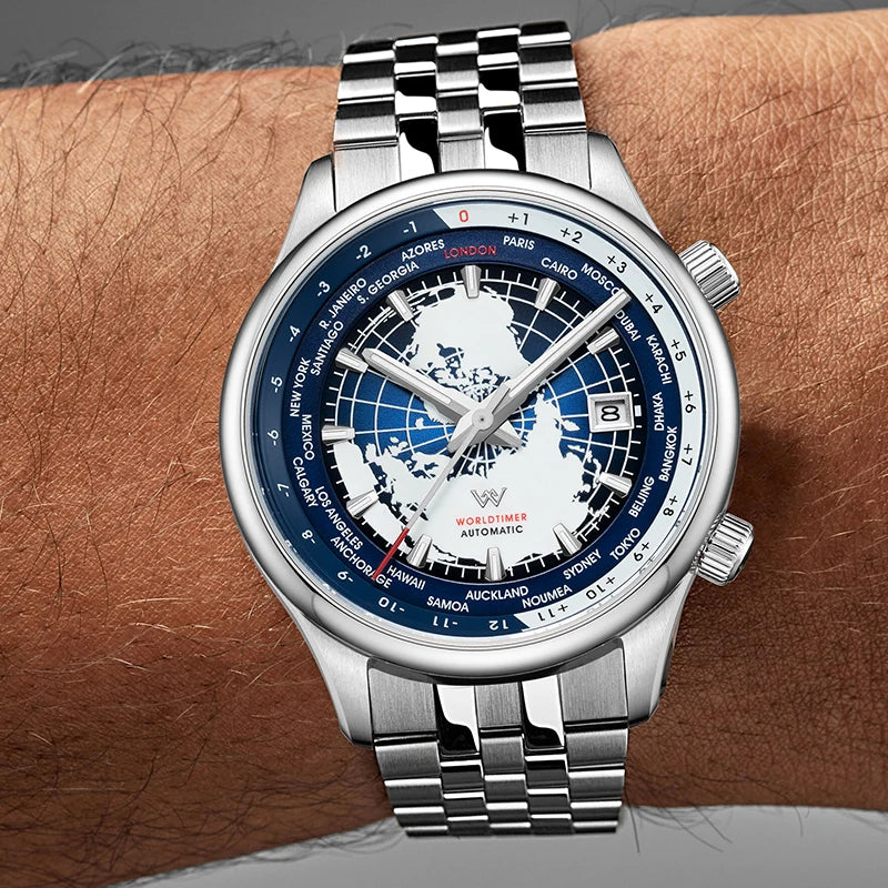 Welly Merck WM057 World Time Automatic Watch
