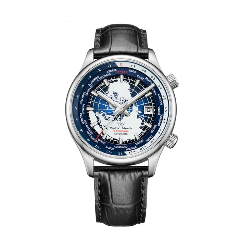 Welly Merck WM057 World Time Automatic Watch