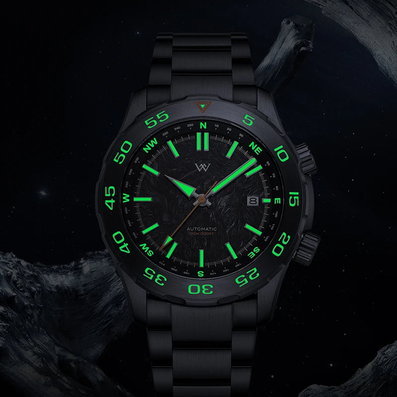 WM157 Welly Merck Automatic Military Sport Watch