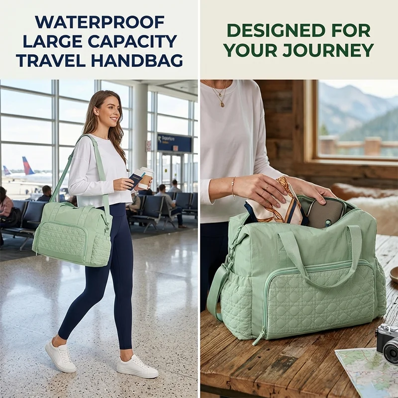 Women’s 40L Waterproof Nylon Travel Tote Smash Price Shop Travel Bag