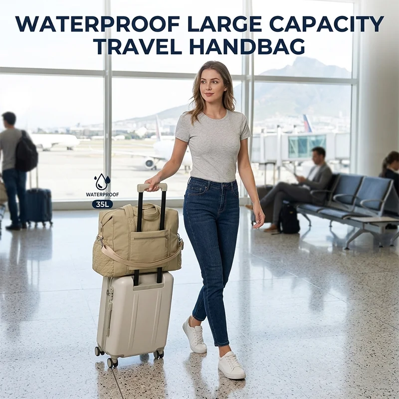 Women’s 40L Waterproof Nylon Travel Tote Smash Price Shop Travel Bag