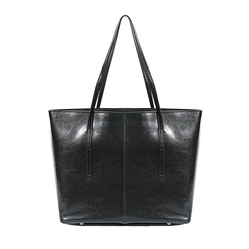 Women's Genuine Leather Work Tote Bag for 14" Laptop Smash Price Shop Work Tote Bag