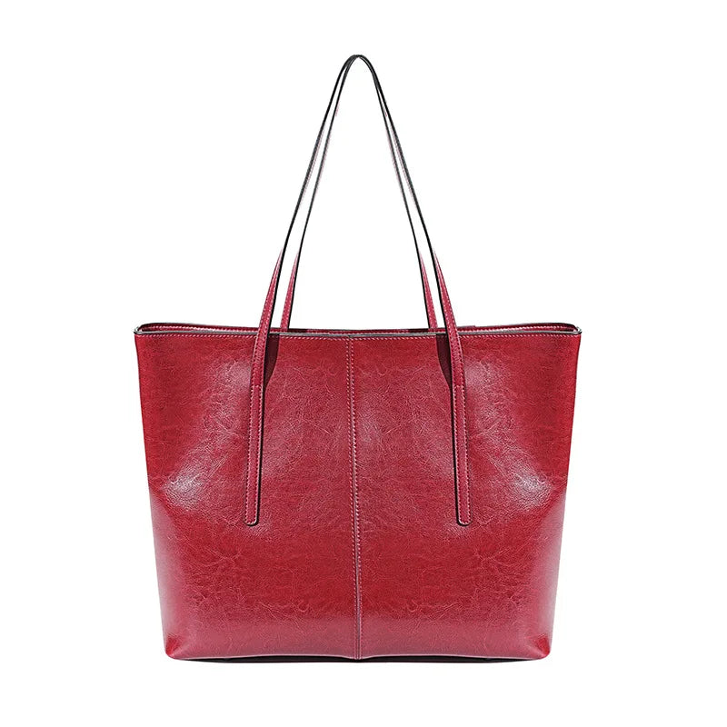 Women's Genuine Leather Work Tote Bag for 14" Laptop Smash Price Shop Work Tote Bag