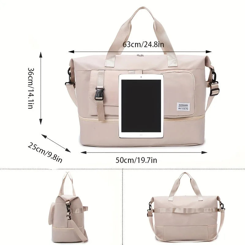 Women’s Large Capacity Weekender Travel Duffel Bag – product image 5