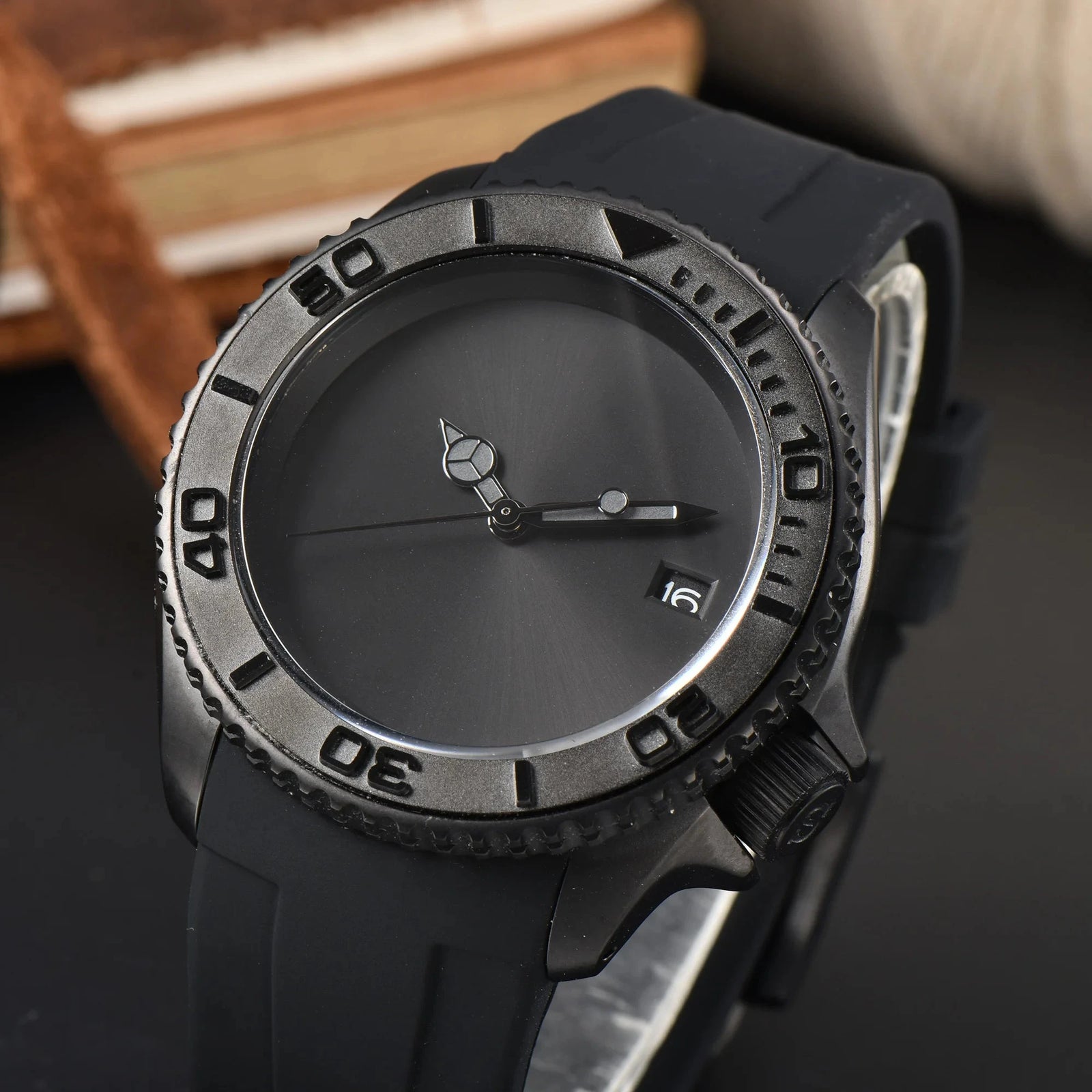 YUNJIN 40.5mm Automatic Diving Watch – NH35/NH36 Movement
