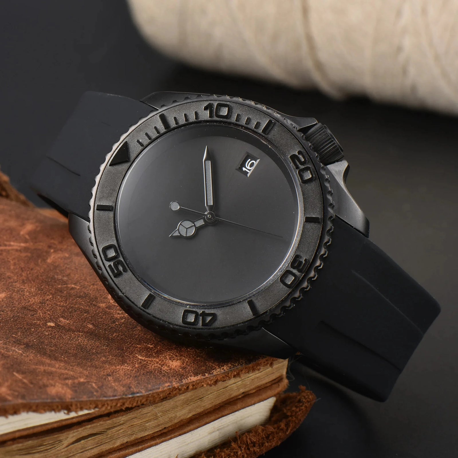YUNJIN 40.5mm Automatic Diving Watch – NH35/NH36 Movement