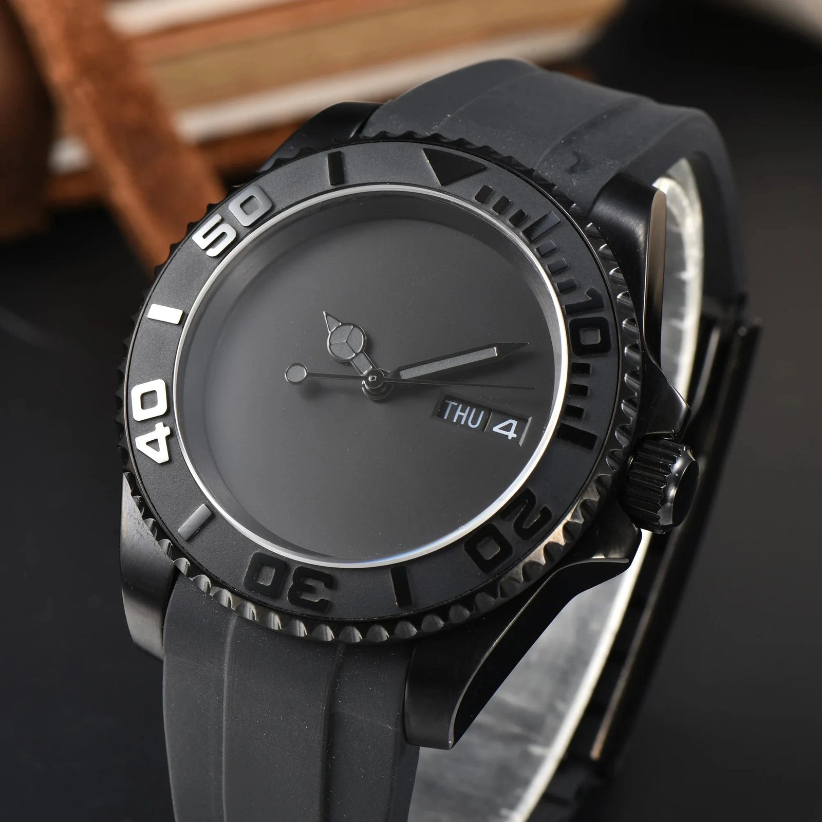 YUNJIN 40.5mm Automatic Diving Watch – NH35/NH36 Movement
