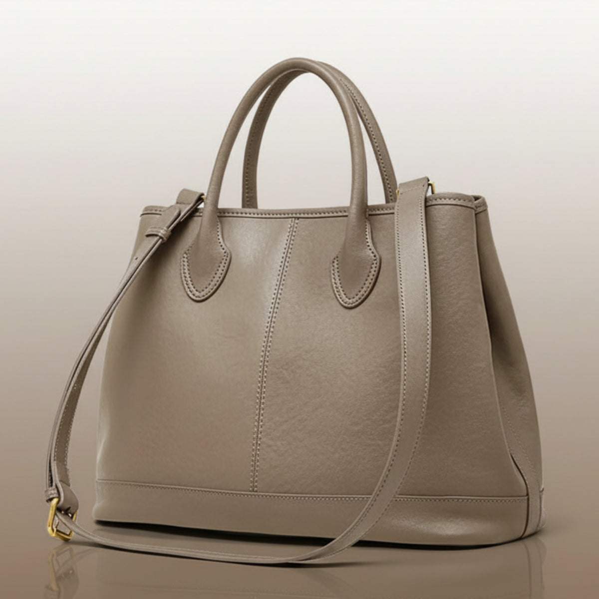 ZENCY Genuine Leather Vintage Work Tote Bag Smash Price Shop Work Tote