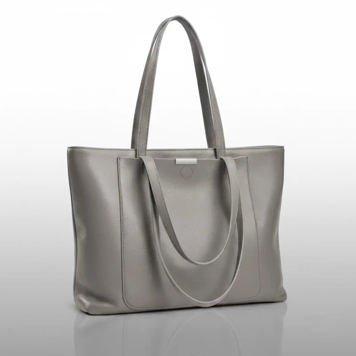 Zency Soft Cowhide Leather Shoulder Tote – product image 7