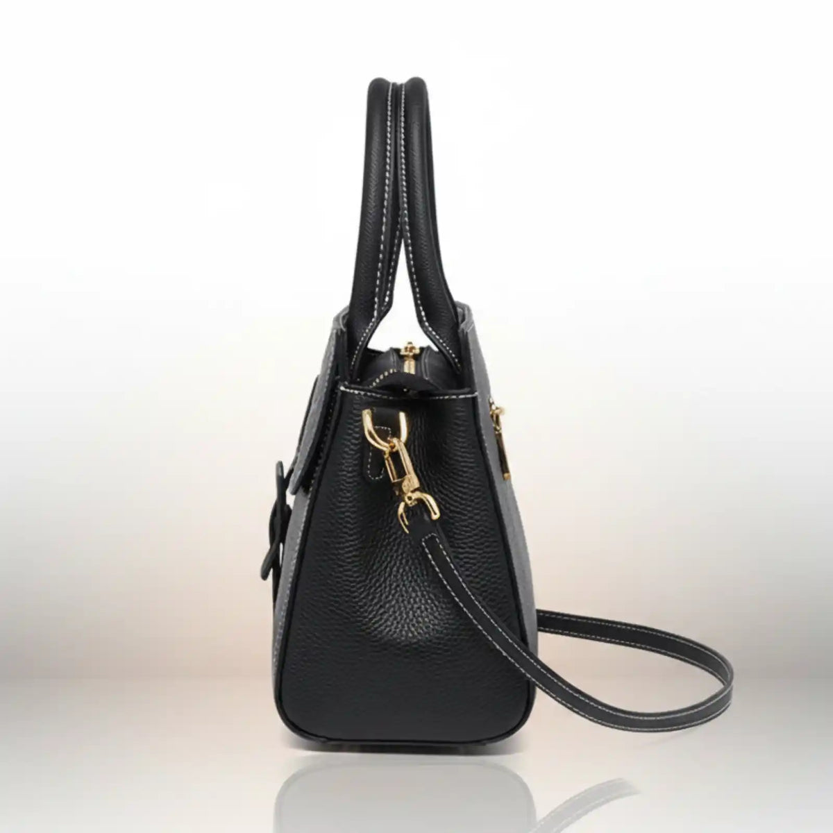 Zooler Genuine Leather Shoulder Luxury Tote Bag – product image 9