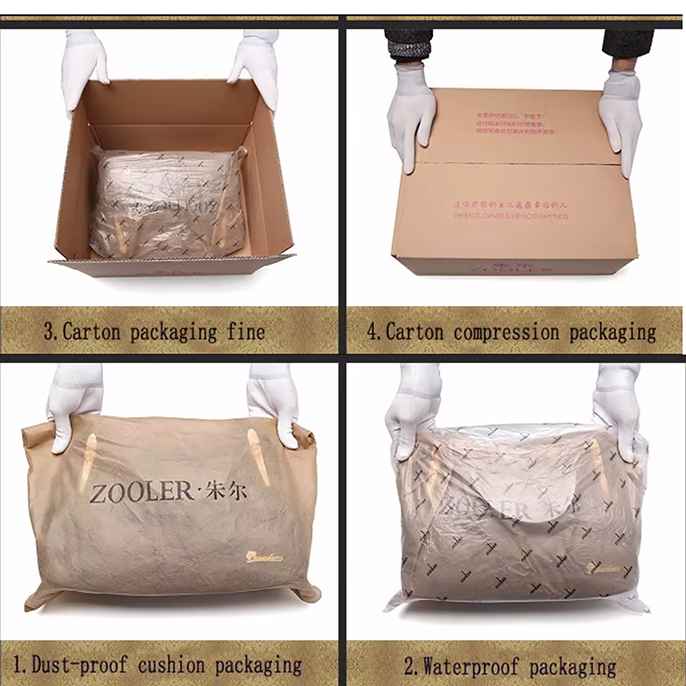 Zooler Genuine Leather Shoulder Tote Bag – product image 7