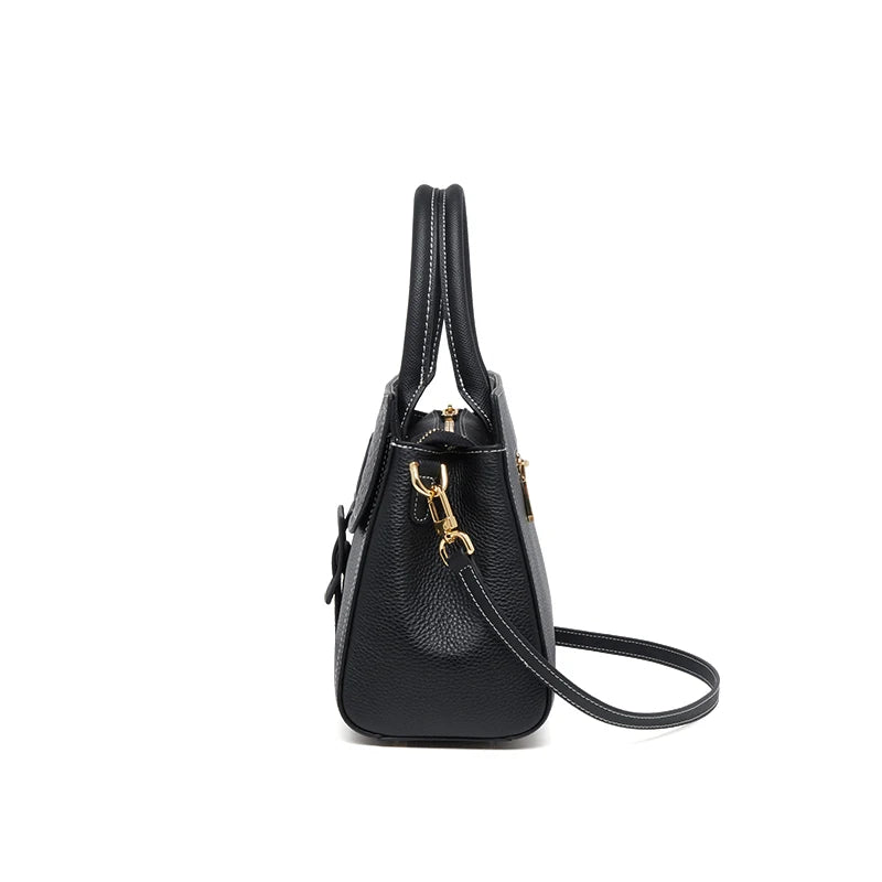 ZOOLER Hot 100% Genuine Leather Women's Handbags Cover Lock Shoulder Messenger Bags Super Soft Skin Ladies Purses Winter#YC356 Smash Price Shop