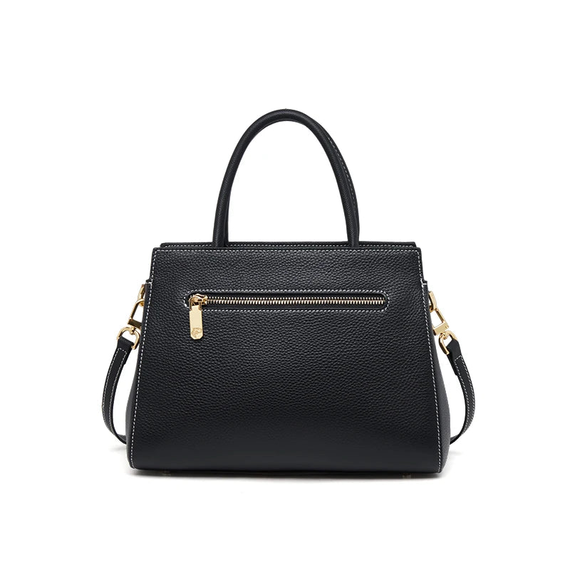 ZOOLER Hot 100% Genuine Leather Women's Handbags Cover Lock Shoulder Messenger Bags Super Soft Skin Ladies Purses Winter#YC356 Smash Price Shop